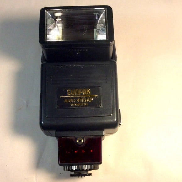 Sunpak Camera Flash Auto 433 AP Thyristor - Picture 1 of 10